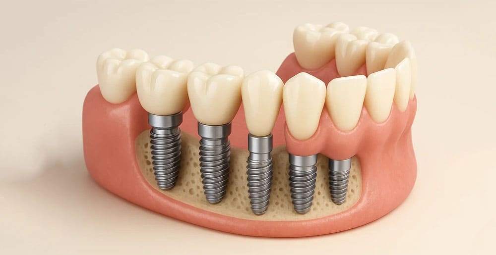 Multiple Tooth Implants